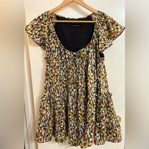 Urban Outfitters Floral Babydoll Dress 💐
